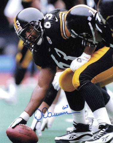 Dermontti Dawson Autographed Signed 8x10 Photo Pittsburgh Steelers SKU #245776