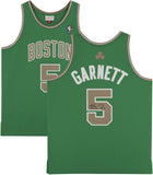 Kevin Garnett Celtics Signed Mitchell & Ness 2008-09 Jersey w/Gold Numbers