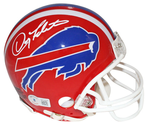 Doug Flutie Autographed Buffalo Bills VSR4 TB Mini Helmet Beckett 40641
