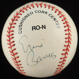 Ernie Banks & Billy Williams Signed NL Baseball w/Wood Display Case Chicago Cubs