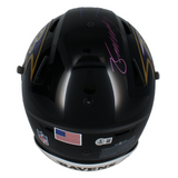 Zay Flowers Autographed Baltimore Ravens Authentic Speedflex Helmet Beckett