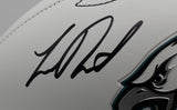 Landon Dickerson Signed/Auto Philadelphia Eagles Logo Football JSA 209884