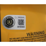 Hines Ward Signed Pittsburgh Steelers Proline Helmet 25 Alt Beckett WIT 58617