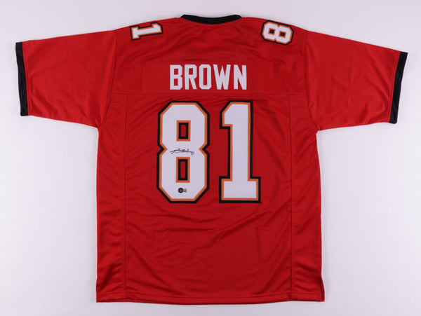 Antonio Brown Signed Buccaneers Jersey (Beckett) Tampa Bay 7xPro Bowl WR