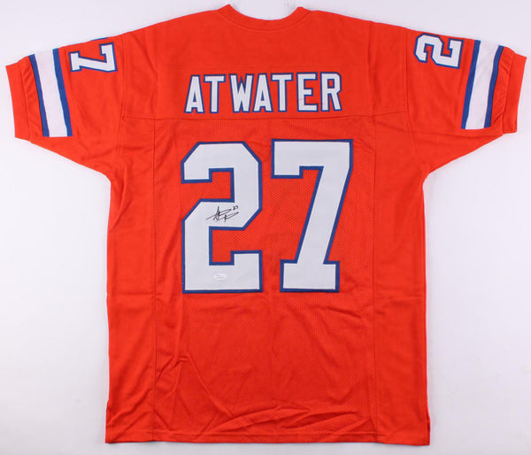 Steve Atwater Autographed Orange Pro Style Jersey- JSA Witnessed Auth *2