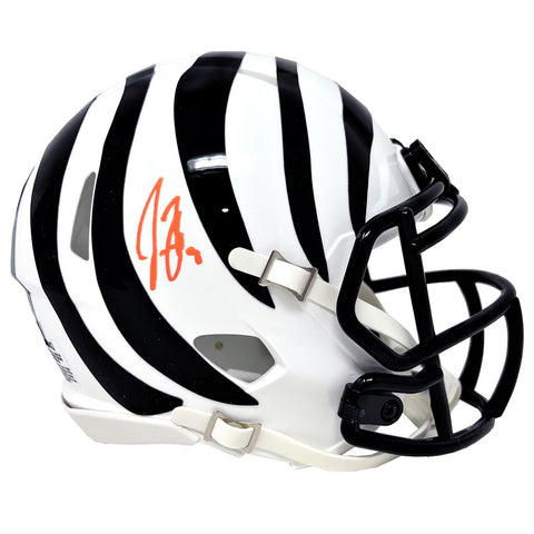 Joe Burrow Cincinnati Bengals Signed Riddell Alternate Mini Helmet Fanatics