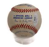 Reggie Jackson Autographed Official American League Baseball JSA COA