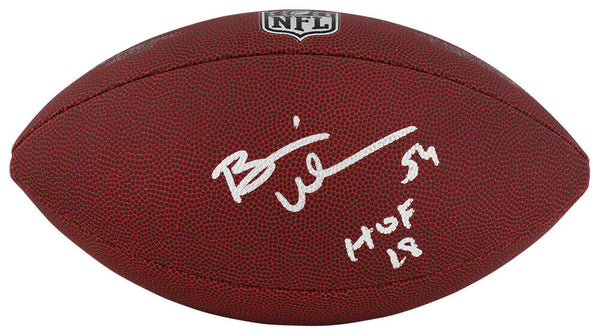 Brian Urlacher Signed Wilson Limited Full Size NFL Football w/HOF'18 - (SS COA)