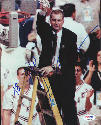 Jim Calhoun Autographed Signed 8x10 Photo UConn Huskies PSA/DNA #S40056