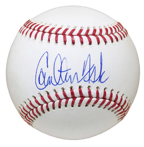 Carlton Fisk (RED SOX / WHITE SOX) Signed Rawlings MLB Baseball - (Fanatics COA)