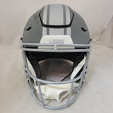 AMON RA ST BROWN SIGNED DETROIT LIONS SLATE SPEEDFLEX AUTHENTIC HELMET BAS