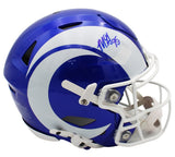 Myles Garrett Signed Los Angeles Rams SpeedFlex Authentic Alternate NFL Helmet