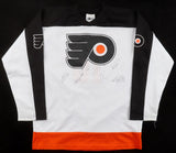 2007-08 Philadelphia Flyers John LeClair Jersey Team-Signed by (26) Beckett LOA