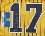 Chris Mullin Signed Indiana Pacers Jersey (Radtke) 5xAll Star / Small Foward