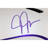 Justin Jefferson Autographed Minnesota Vikings F/S 24 Alt Helmet Beckett 51024