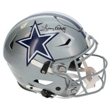 Tony Dorsett Autographed Dallas Cowboys Speedflex Authentic Helmet Beckett