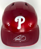 Phillies RYAN HOWARD Signed Full Size Rawlings Baseball Rep Helmet AUTO - BAS