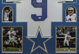 FRAMED DALLAS COWBOYS TONY ROMO AUTOGRAPHED SIGNED JERSEY JSA COA