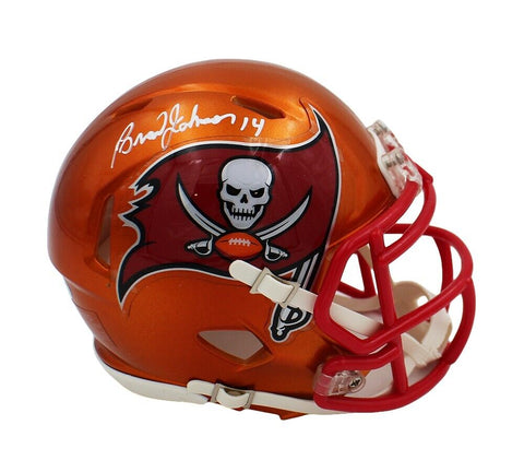 Brad Johnson Signed Tampa Bay Buccaneers Speed Flash NFL Mini Helmet