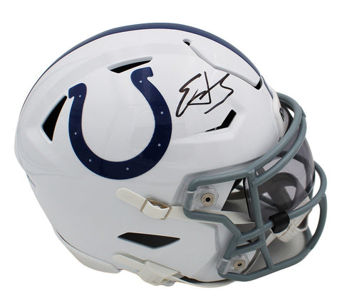 Edgerrin James Signed Indianapolis Colts Speed Flex Mid-Size NFL Midi Helmet