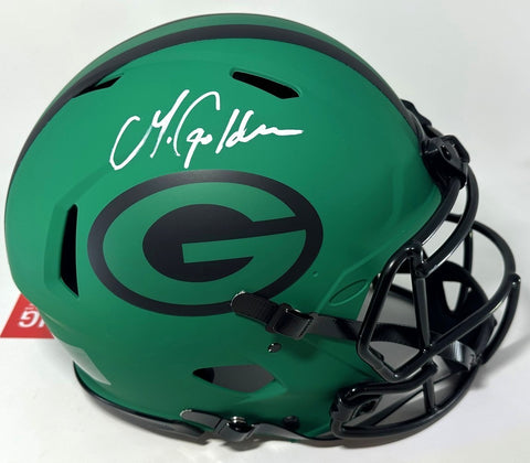 Packers MATTHEW GOLDEN Signed Full Size Authentic RAVE Speed Helmet AUTO - BAS