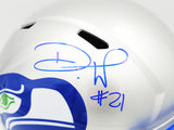 DEVON WITHERSPOON AUTOGRAPHED SEAHAWKS 1983-01 FULL SIZE HELMET MCS 235445