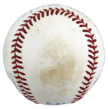 Yankees Mickey Mantle "No. 7" Authentic Signed Brown Oal Baseball UDA #UDM19344