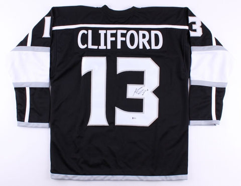 Kyle Clifford Signed Kings Jersey (Beckett COA) 35th Overall Pk 2009 NHL Draft