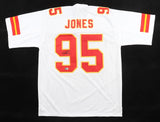 Chris Jones Signed Kansas City Chiefs Jersey (Beckett) 3xSuper Bowl Champion