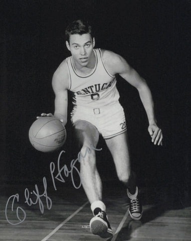 Cliff Hagan Autographed Signed 8x10 Photo St. Louis Hawks SKU #244795