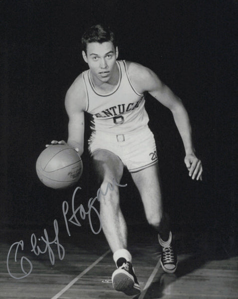 Cliff Hagan Autographed Signed 8x10 Photo St. Louis Hawks SKU #244795
