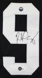 Richard Seymour Authentic Signed Black Pro Style Jersey BAS Witnessed