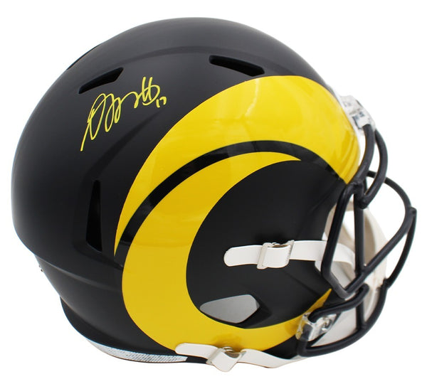 Davante Adams Los Angeles Rams Speed Full Size Rivalries NFL Helmet