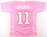 Julian Edelman Signed New England Patriots Fight Breast Cancer Jersey (JSA COA)