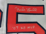 Mike Lowell "07 WS MVP" Signed Boston Red Sox Jersey (JSA COA) 4xAll Star /3rd B
