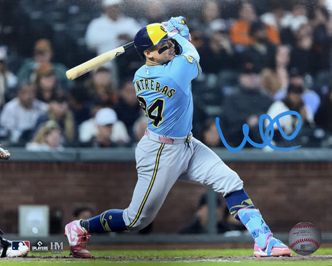 WILLIAM CONTRERAS - Milwaukee Brewers - Signed 8x10 Photo #16 AUTO