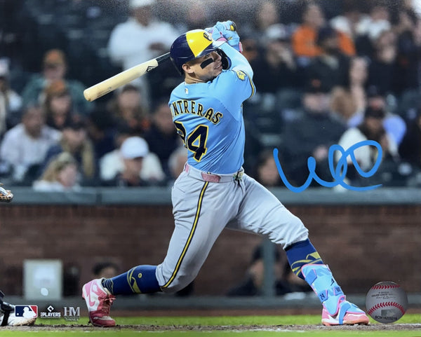 WILLIAM CONTRERAS - Milwaukee Brewers - Signed 8x10 Photo #16 AUTO