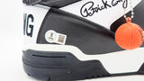 PATRICK EWING AUTOGRAPHED ATHLETICS 33 HI OG RIGHT SHOE KNICKS 13 BECKETT 236554