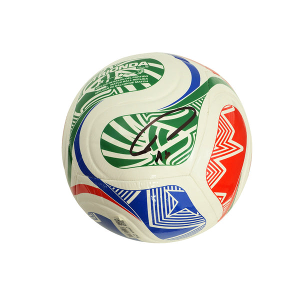 Amad Diallo Signed World Cup Soccer Ball with Beckett COA