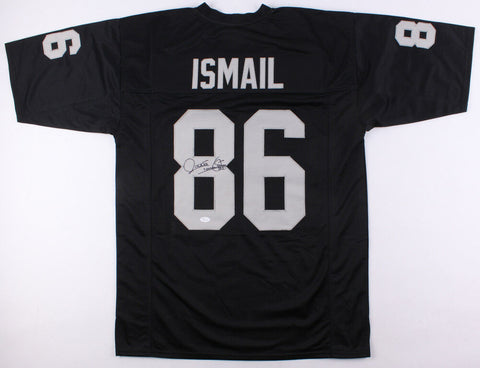 Raghib "Rocket" Ismail Signed Oakland Raiders Jersey (JSA COA) Ex Notre Dame W.R