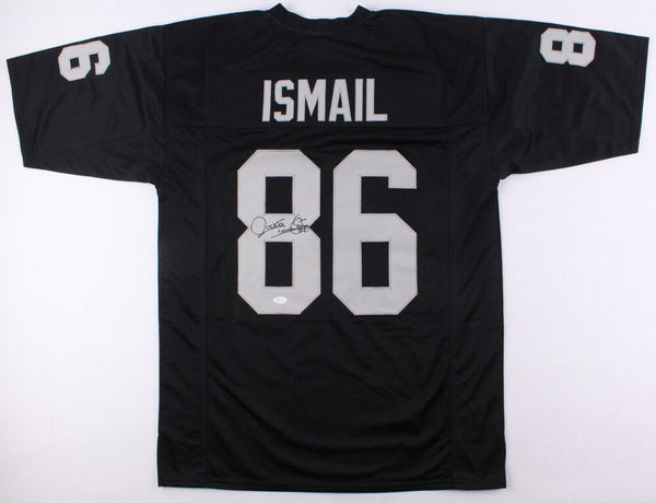 Raghib "Rocket" Ismail Signed Oakland Raiders Jersey (JSA COA) Ex Notre Dame W.R