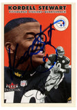 Kordell Stewart Autographed 2000 Fleer Tradition #235 Trading Card Beckett 52811