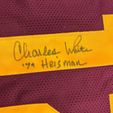 Autographed/Signed Charles White 79 Heisman USC Southen Cal Jersey JSA COA