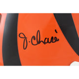 Ja'Marr Chase Autographed Cincinnati Bengals Authentic Helmet Beckett 50902