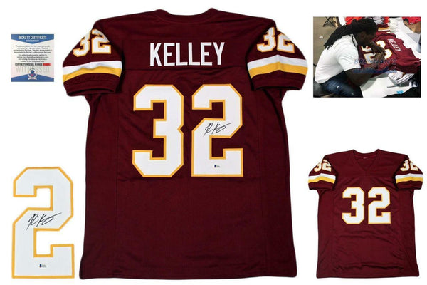Rob Kelley Autographed SIGNED Jersey - Beckett Witnessed w/ Photo - Burgundy