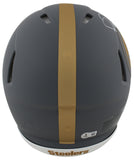 Steelers Jerome Bettis Signed Slate F/S Speed Proline Helmet W/ Case BAS Wit