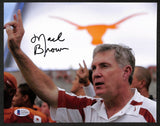 Mack Brown Signed/Autographed 8x10 Photo Texas Longhorns BAS 213741