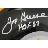 Joe Green Autographed Pittsburgh Steelers Authentic TB Helmet HOF Beckett 49569