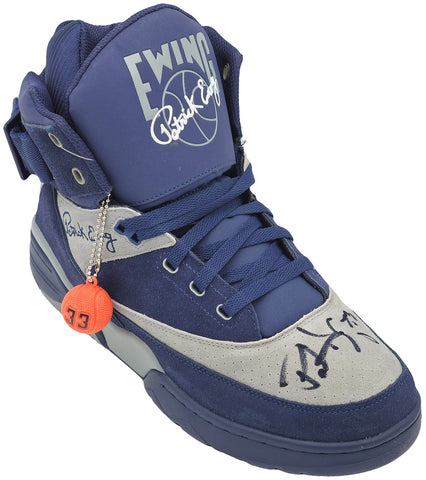 PATRICK EWING AUTOGRAPHED ATHLETICS OG SHOE HOYAS SIZE 13 BECKETT 236556