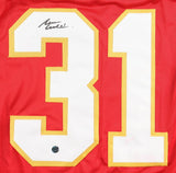 Rejean Lemelin Signed Calgary Flames Jersey (All World) NHL Career 1974-1993